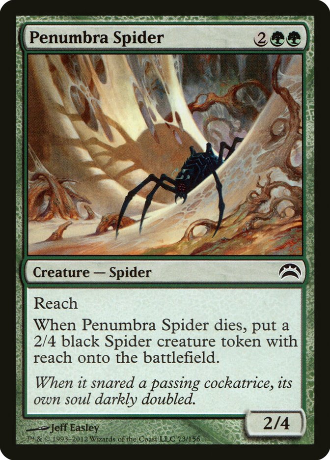 Penumbra Spider [Planechase 2012] | Game Master's Emporium (The New GME)