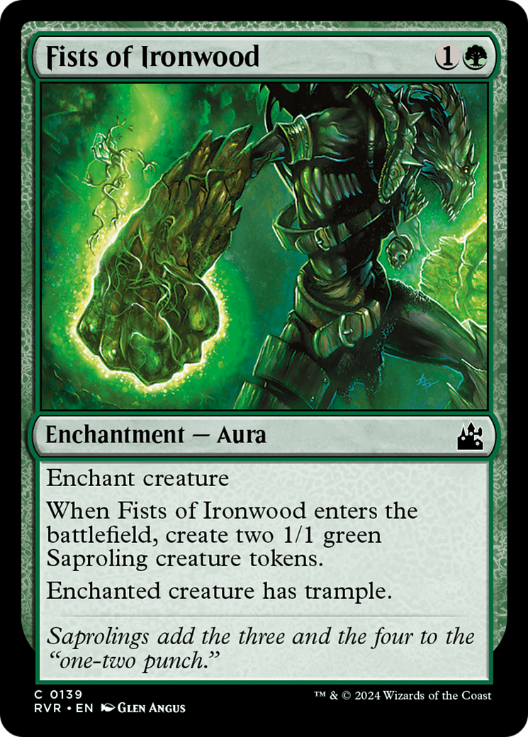 Fists of Ironwood [Ravnica Remastered] | Game Master's Emporium (The New GME)