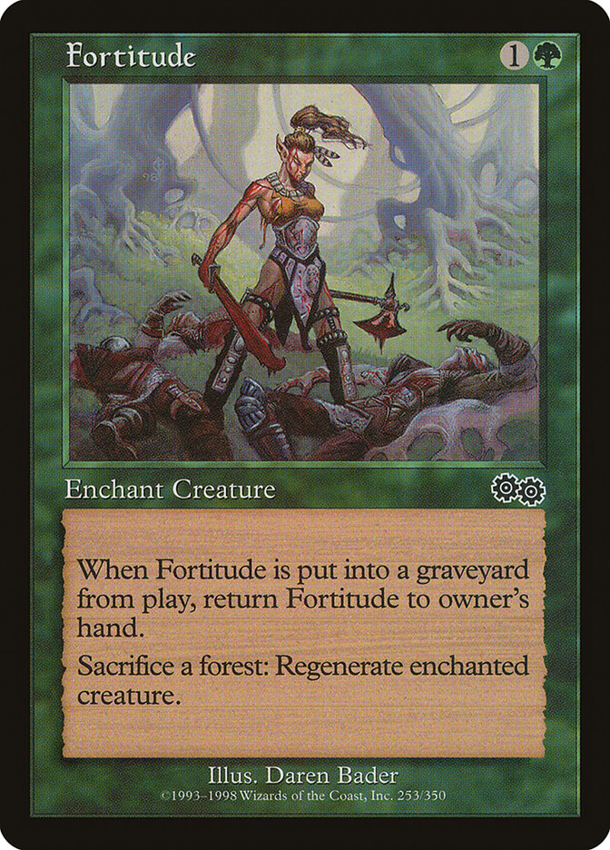 Fortitude [Urza's Saga] | Game Master's Emporium (The New GME)