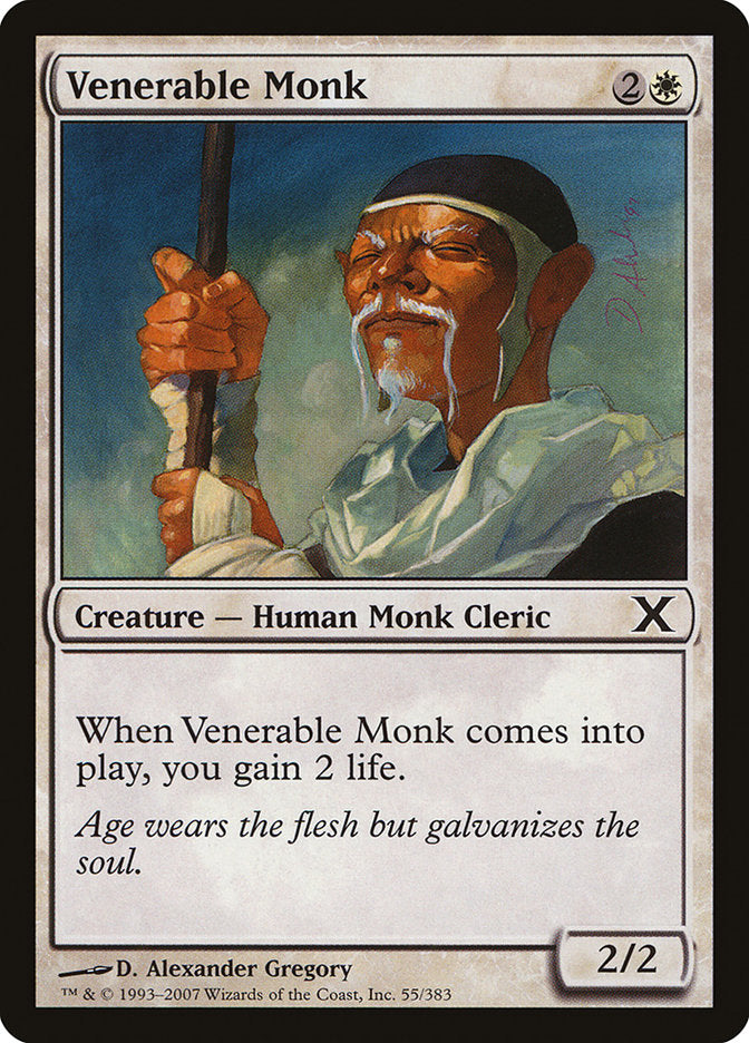 Venerable Monk [Tenth Edition] | Game Master's Emporium (The New GME)