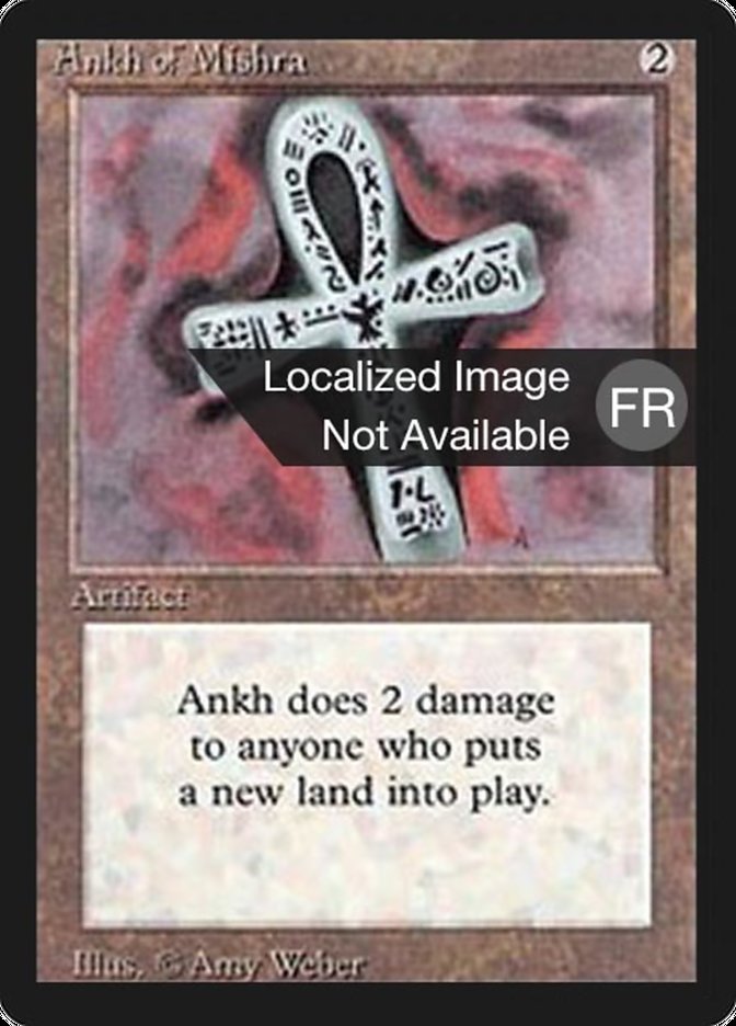 Ankh of Mishra [Foreign Black Border] | Game Master's Emporium (The New GME)