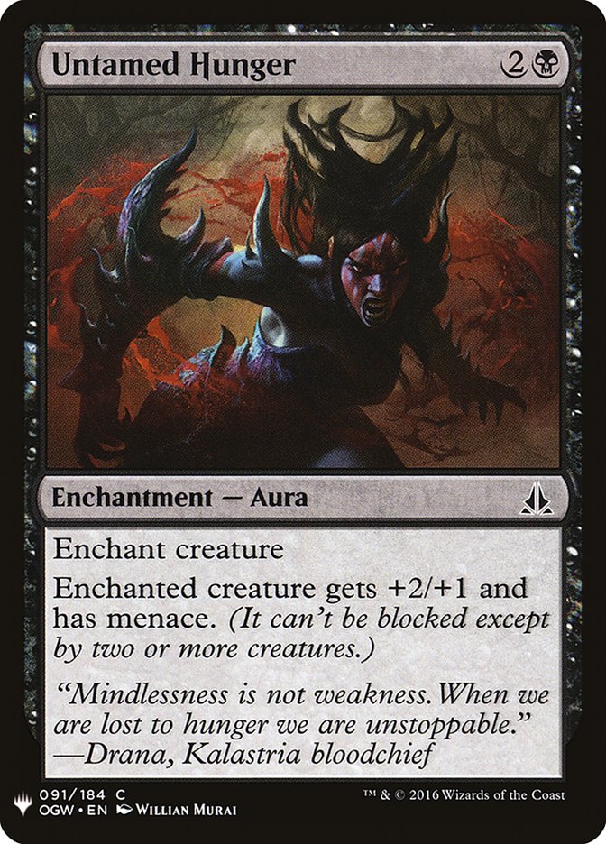 Untamed Hunger [Mystery Booster] | Game Master's Emporium (The New GME)
