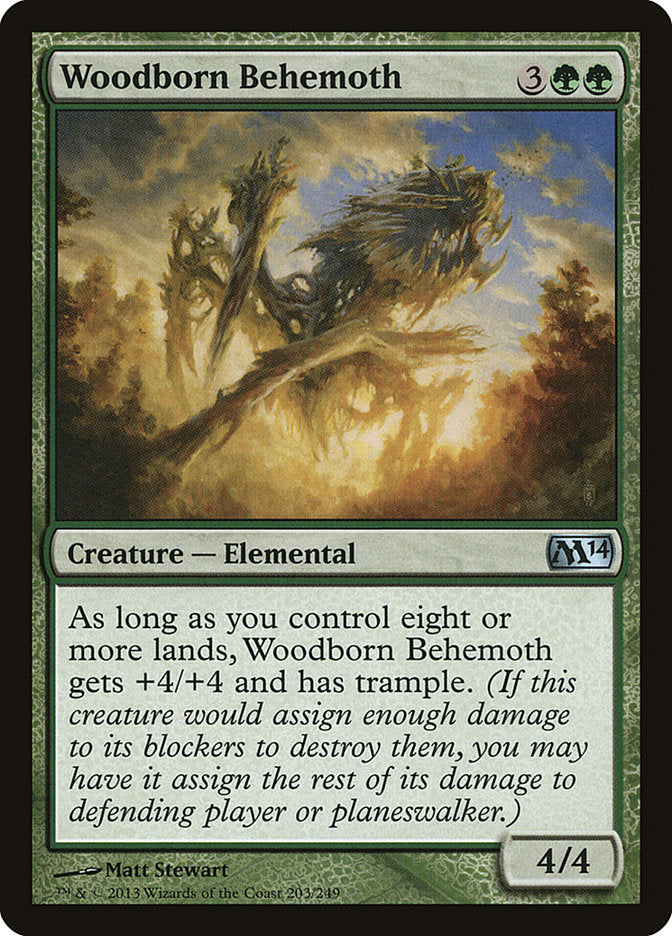 Woodborn Behemoth [Magic 2014] | Game Master's Emporium (The New GME)