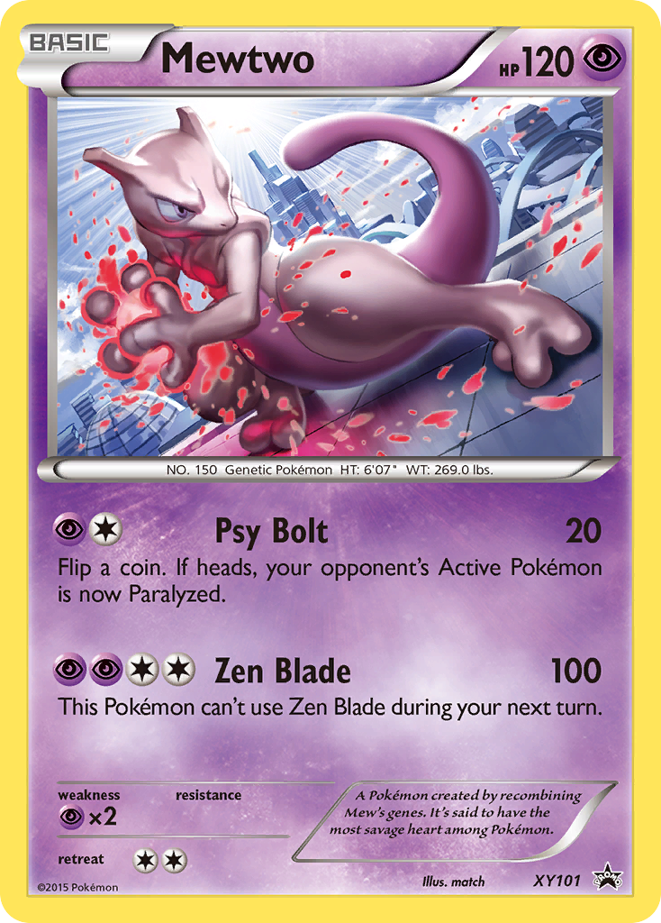 Mewtwo (XY101) [XY: Black Star Promos] | Game Master's Emporium (The New GME)