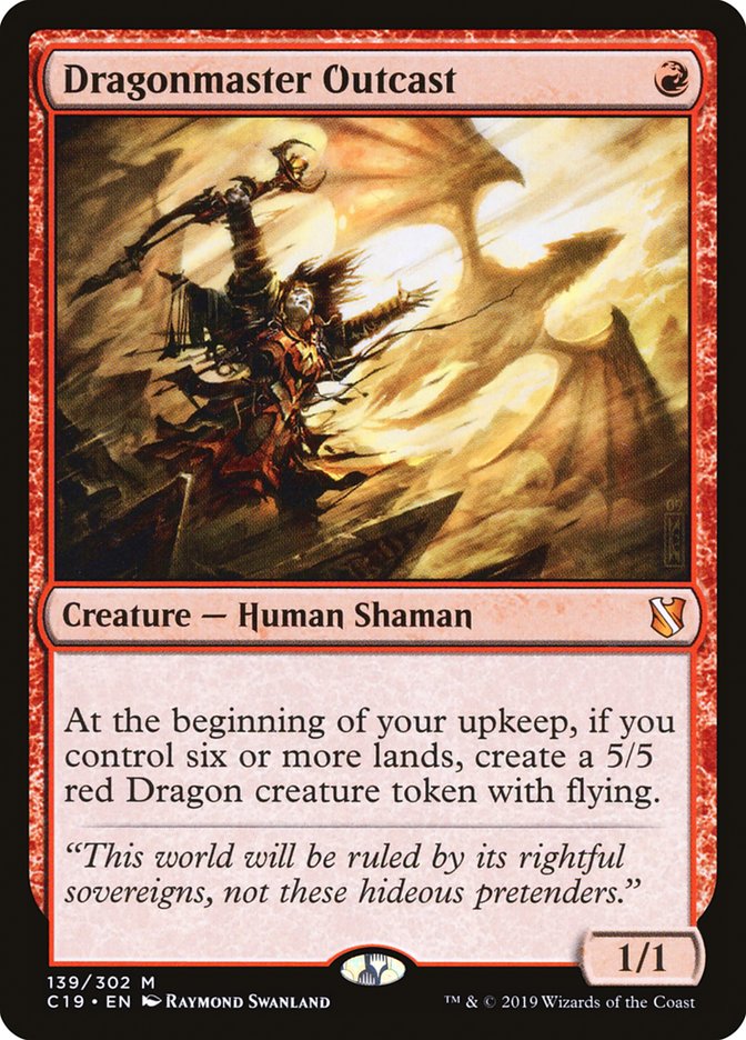 Dragonmaster Outcast [Commander 2019] | Game Master's Emporium (The New GME)