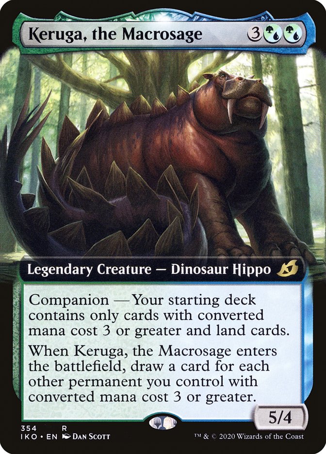 Keruga, the Macrosage (Extended Art) [Ikoria: Lair of Behemoths] | Game Master's Emporium (The New GME)