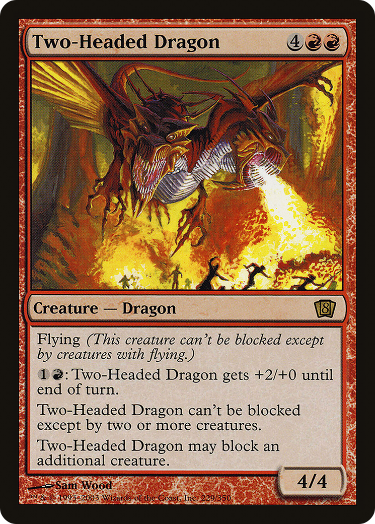 Two-Headed Dragon (E3 2003) [Oversize Cards] | Game Master's Emporium (The New GME)
