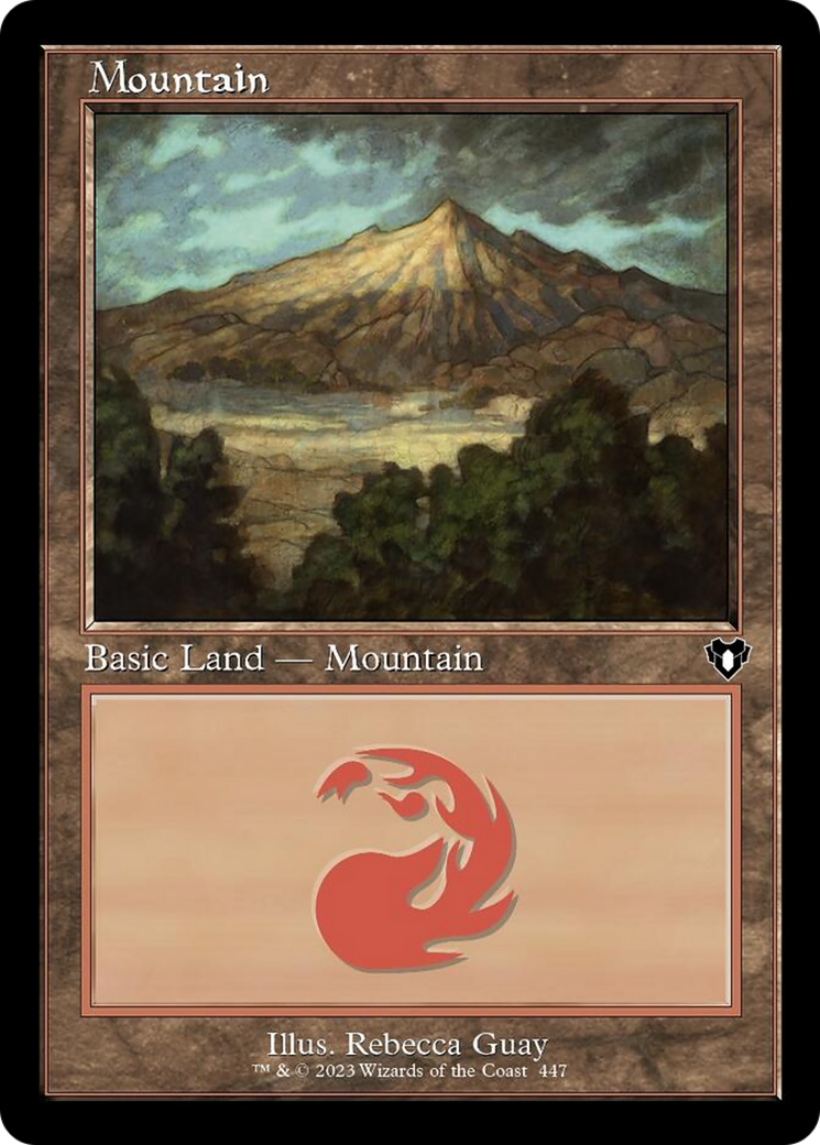 Mountain (447) (Retro) [Commander Masters] | Game Master's Emporium (The New GME)