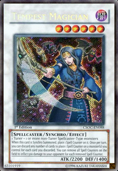 Tempest Magician [CSOC-EN088] Secret Rare | Game Master's Emporium (The New GME)