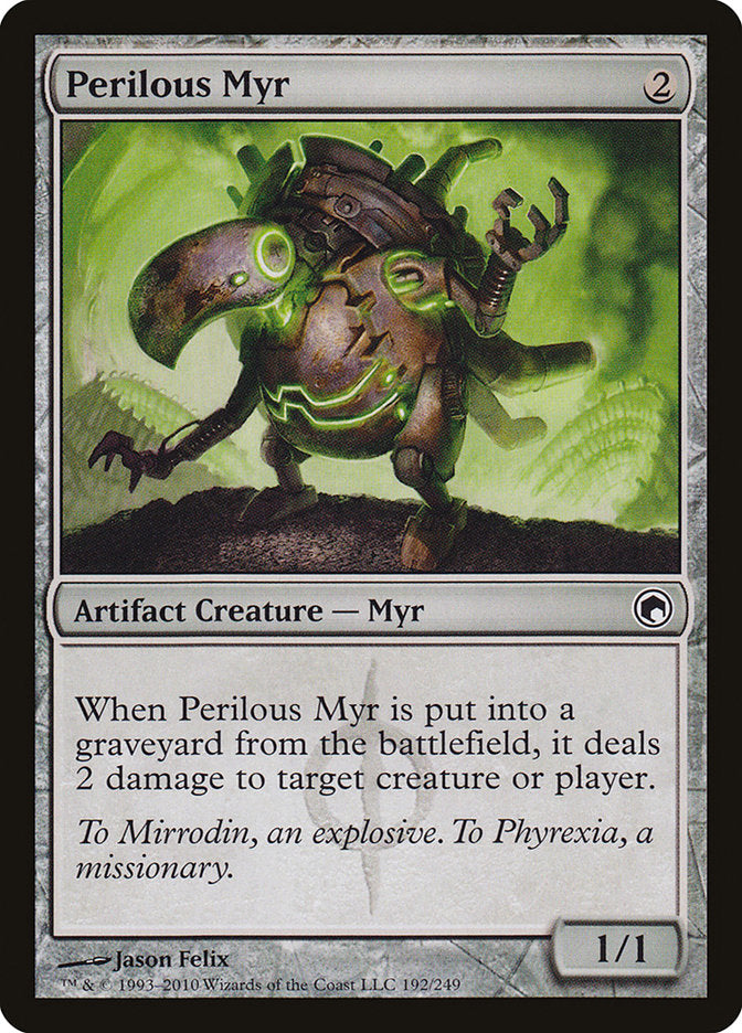 Perilous Myr [Scars of Mirrodin] | Game Master's Emporium (The New GME)
