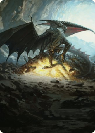 Ancient Copper Dragon Art Card (04) [Commander Legends: Battle for Baldur's Gate Art Series] | Game Master's Emporium (The New GME)