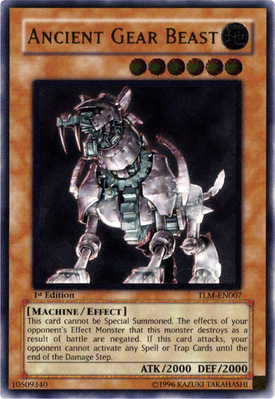 Ancient Gear Beast [TLM-EN007] Ultimate Rare | Game Master's Emporium (The New GME)
