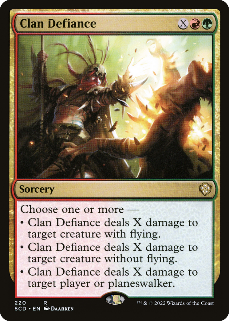 Clan Defiance [Starter Commander Decks] | Game Master's Emporium (The New GME)