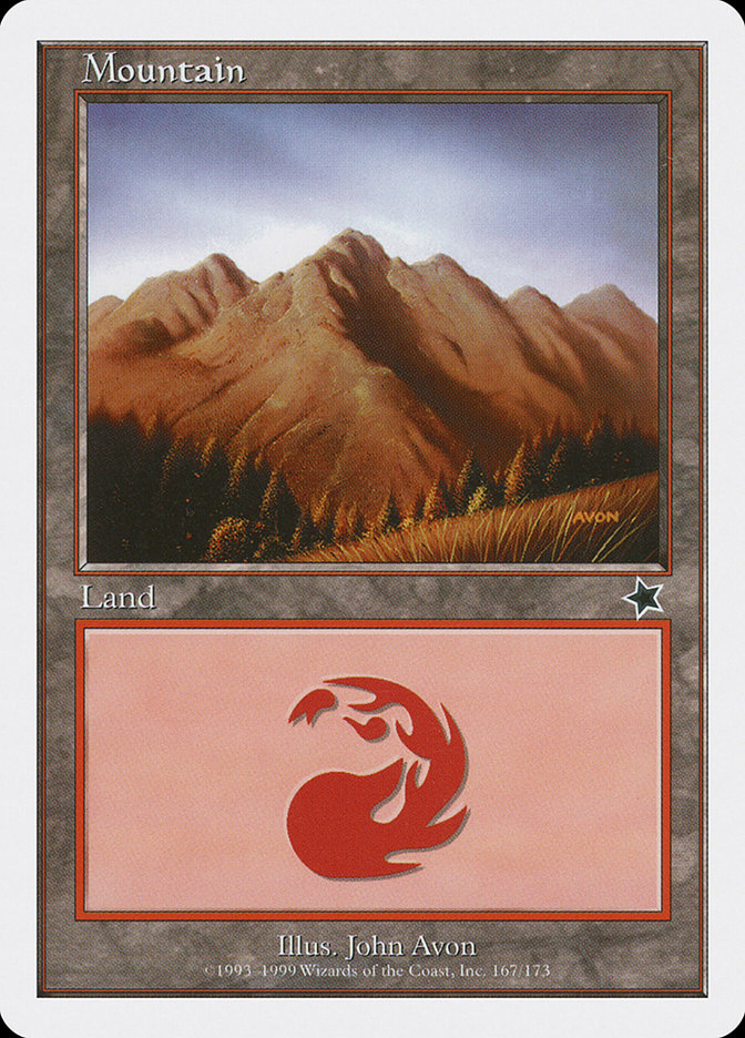 Mountain (167) [Starter 1999] | Game Master's Emporium (The New GME)