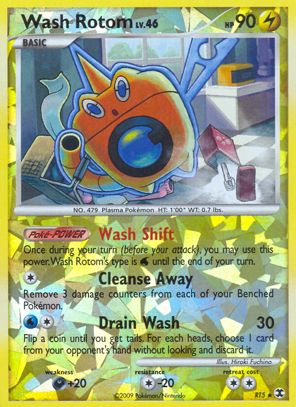 Wash Rotom (RT5) [Platinum: Rising Rivals] | Game Master's Emporium (The New GME)