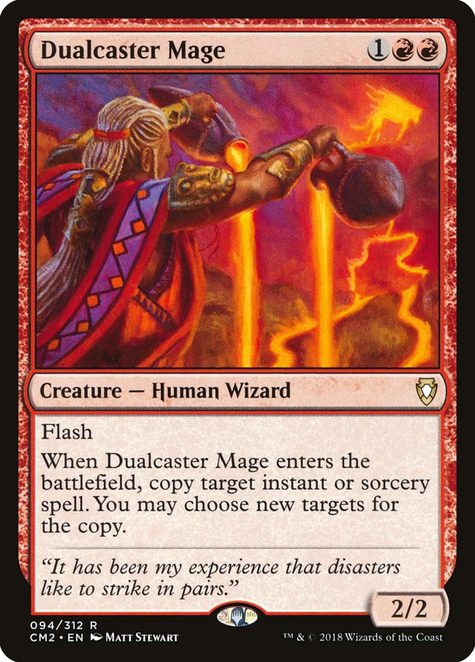 Dualcaster Mage [Commander Anthology Volume II] | Game Master's Emporium (The New GME)