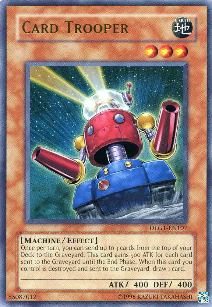 Card Trooper [DLG1-EN107] Ultra Rare | Game Master's Emporium (The New GME)