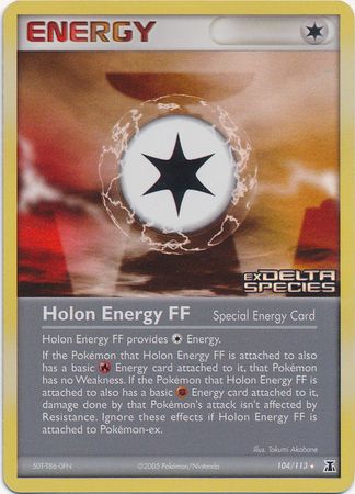 Holon Energy FF (104/113) (Stamped) [EX: Delta Species] | Game Master's Emporium (The New GME)