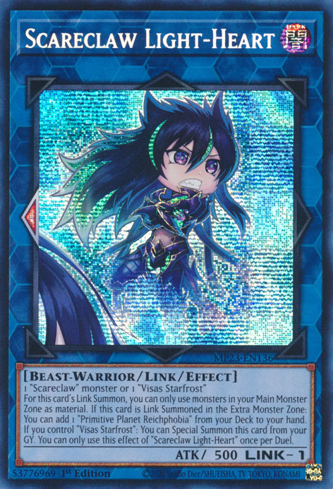 Scareclaw Light-Heart [MP23-EN136] Prismatic Secret Rare | Game Master's Emporium (The New GME)