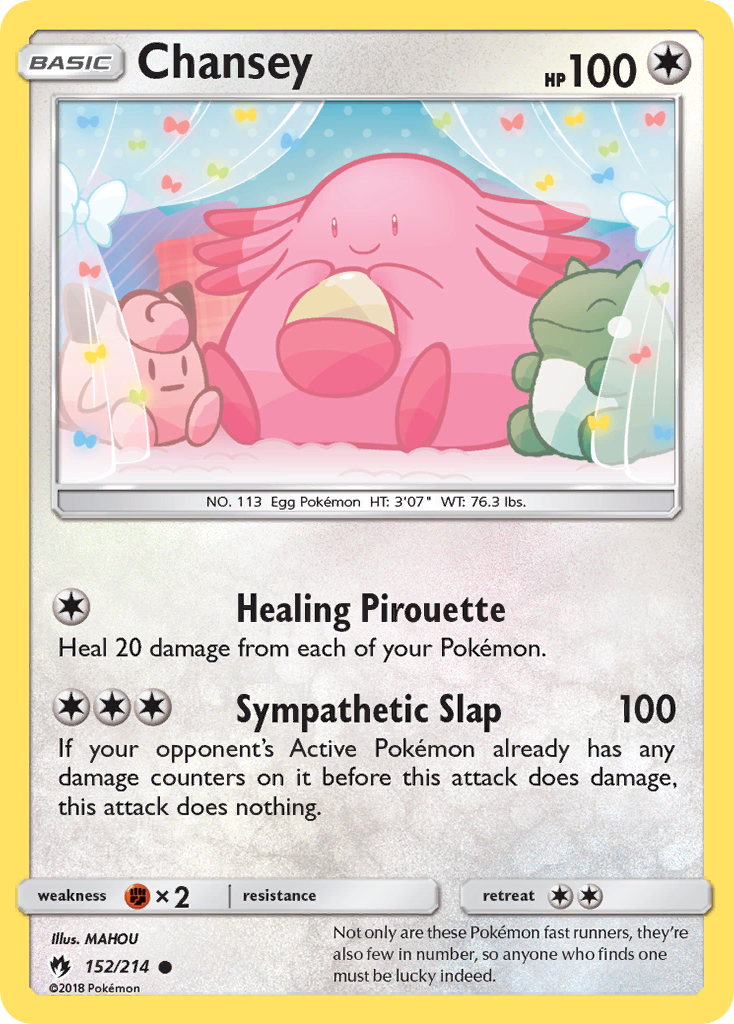 Chansey (152/214) [Sun & Moon: Lost Thunder] | Game Master's Emporium (The New GME)