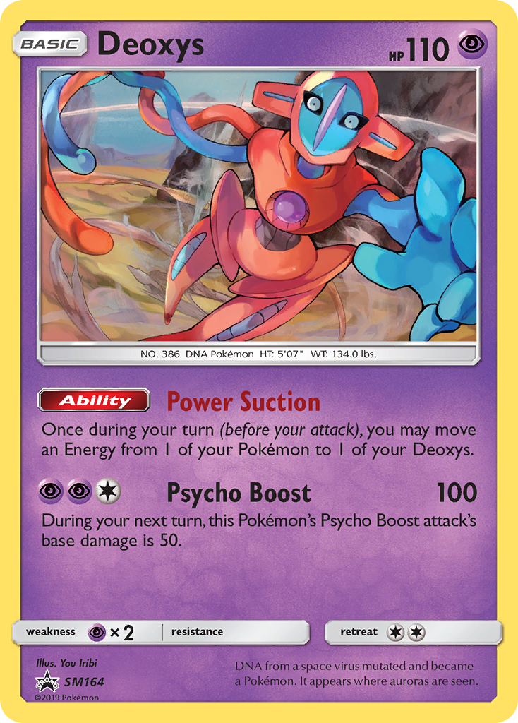 Deoxys (SM164) [Sun & Moon: Black Star Promos] | Game Master's Emporium (The New GME)