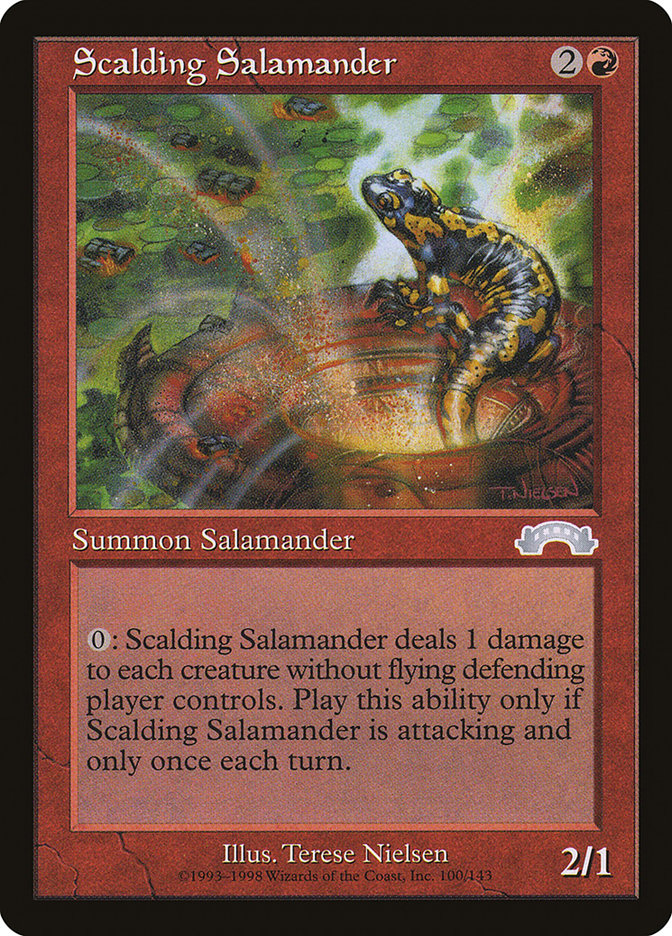 Scalding Salamander [Exodus] | Game Master's Emporium (The New GME)