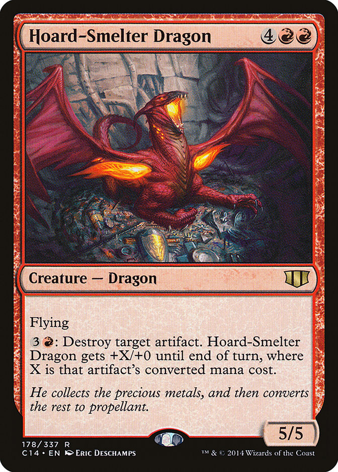 Hoard-Smelter Dragon [Commander 2014] | Game Master's Emporium (The New GME)