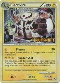 Electivire (20/102) (Staff Prerelease Promo) [HeartGold & SoulSilver: Black Star Promos] | Game Master's Emporium (The New GME)