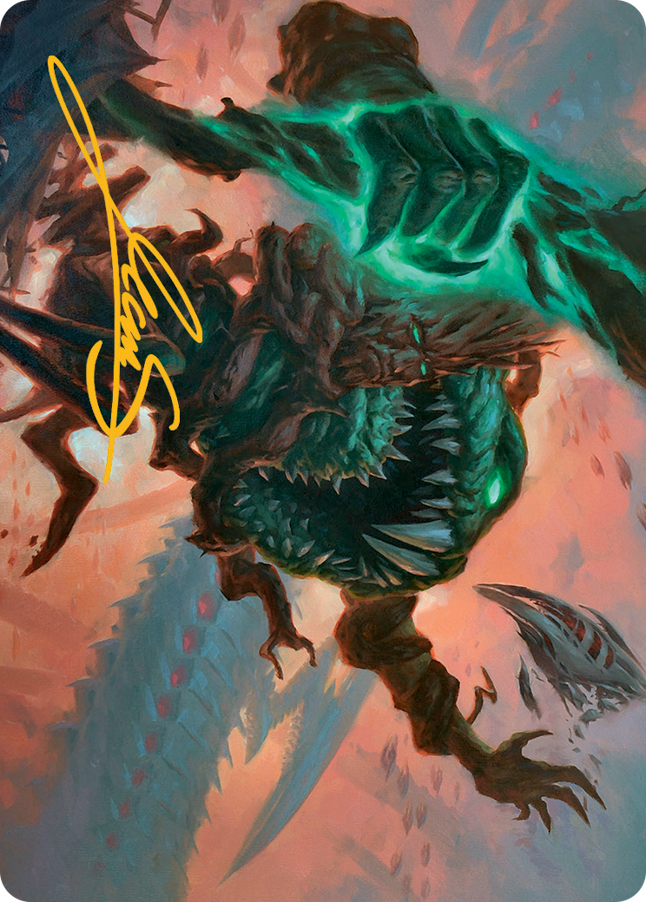 Yargle and Multani Art Card (Gold-Stamped Signature) [March of the Machine Art Series] | Game Master's Emporium (The New GME)