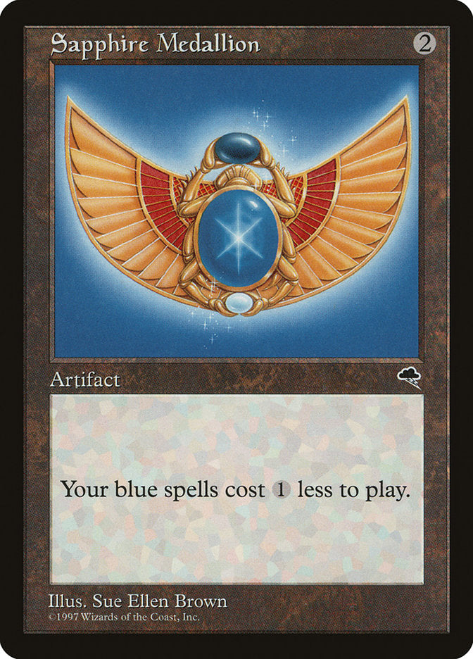 Sapphire Medallion [Tempest] | Game Master's Emporium (The New GME)