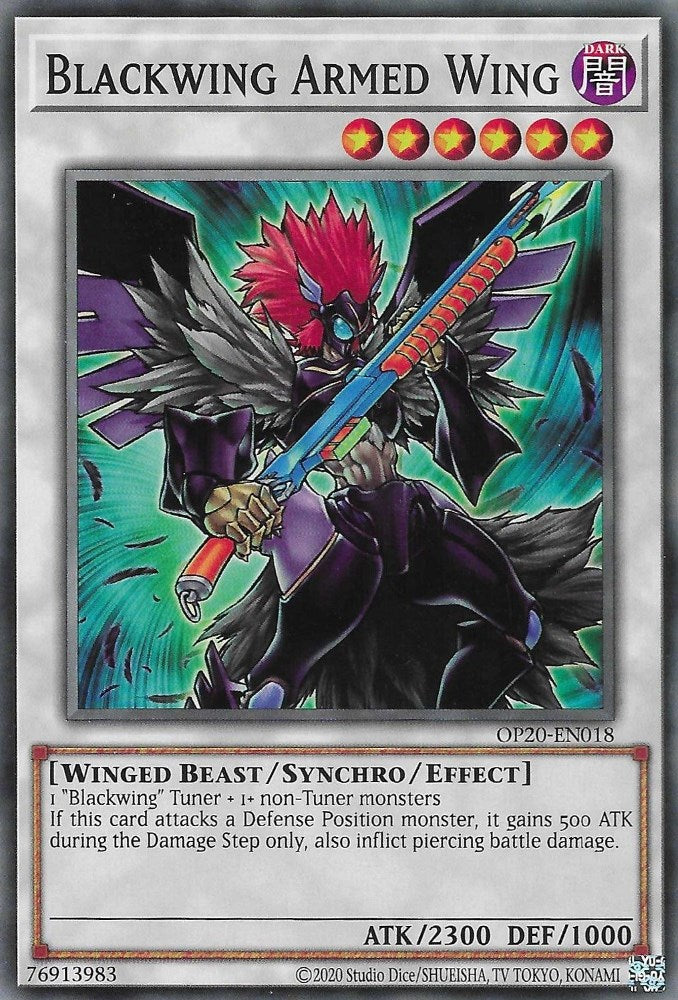 Blackwing Armed Wing [OP20-EN018] Common | Game Master's Emporium (The New GME)