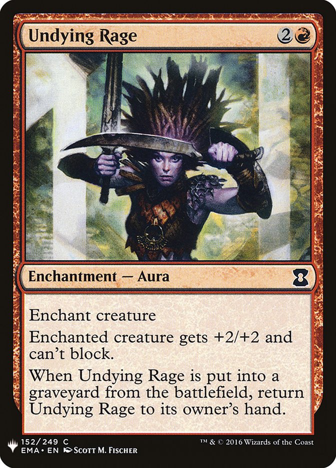 Undying Rage [Mystery Booster] | Game Master's Emporium (The New GME)