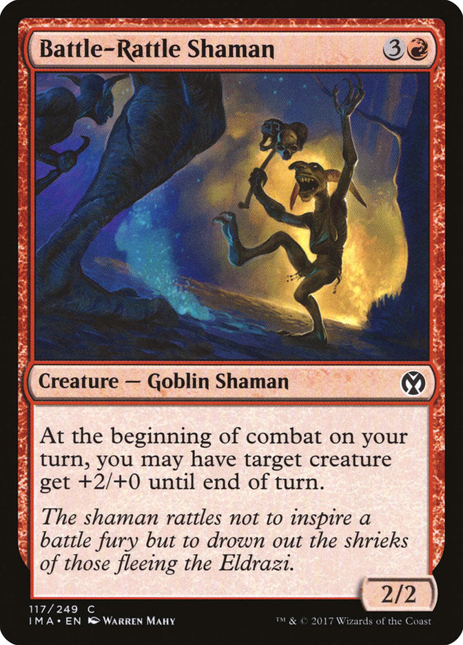 Battle-Rattle Shaman [Iconic Masters] | Game Master's Emporium (The New GME)