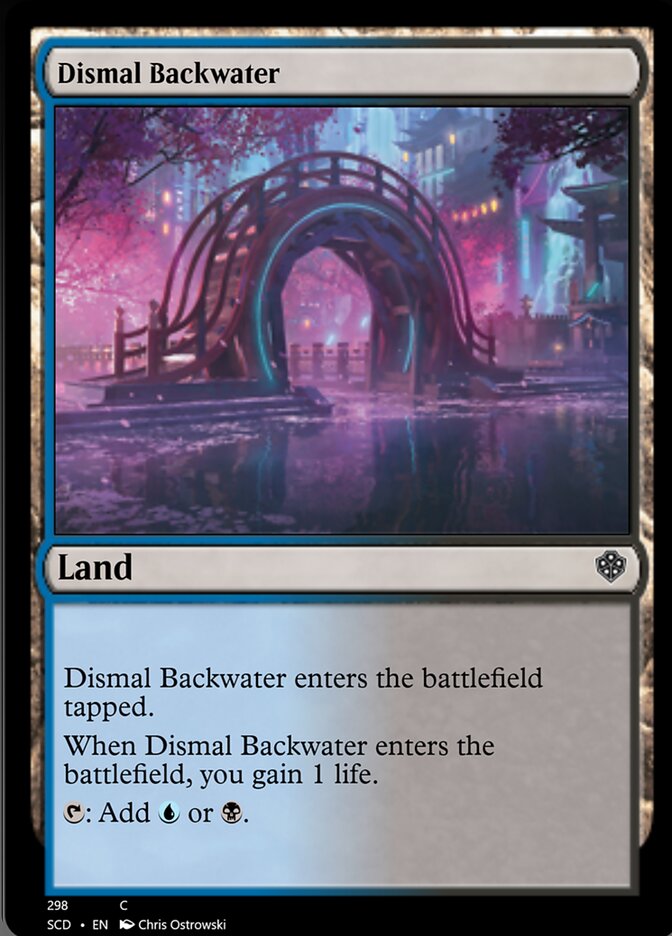 Dismal Backwater [Starter Commander Decks] | Game Master's Emporium (The New GME)