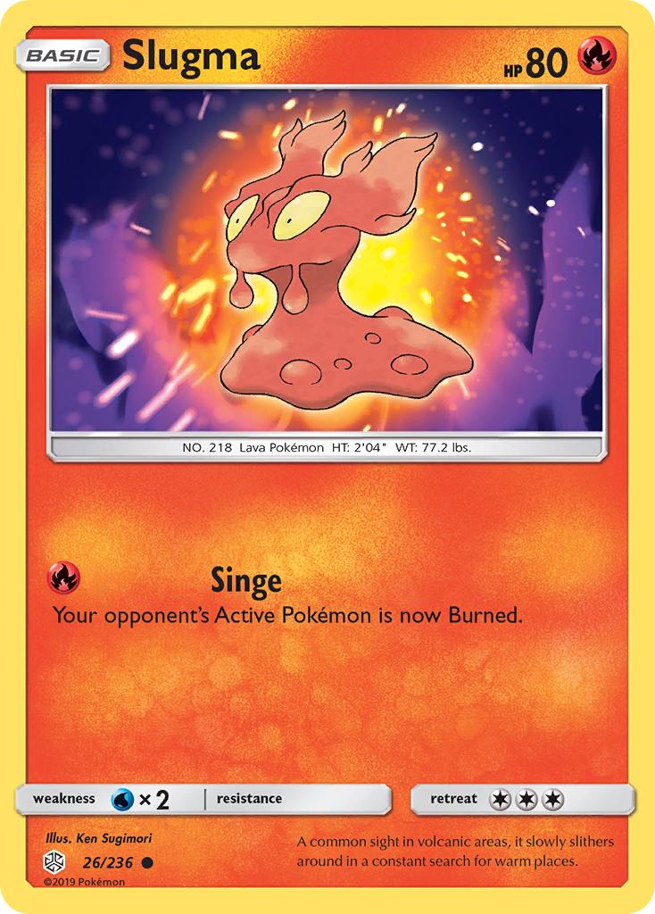 Slugma (26/236) [Sun & Moon: Cosmic Eclipse] | Game Master's Emporium (The New GME)