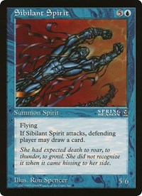 Sibilant Spirit (Oversized) [Oversize Cards] | Game Master's Emporium (The New GME)