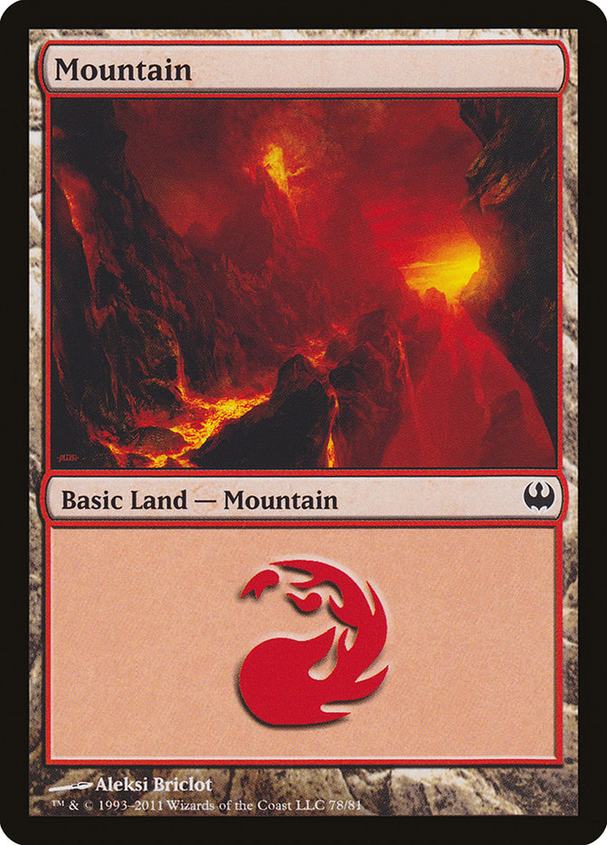 Mountain (78) [Duel Decks: Knights vs. Dragons] | Game Master's Emporium (The New GME)