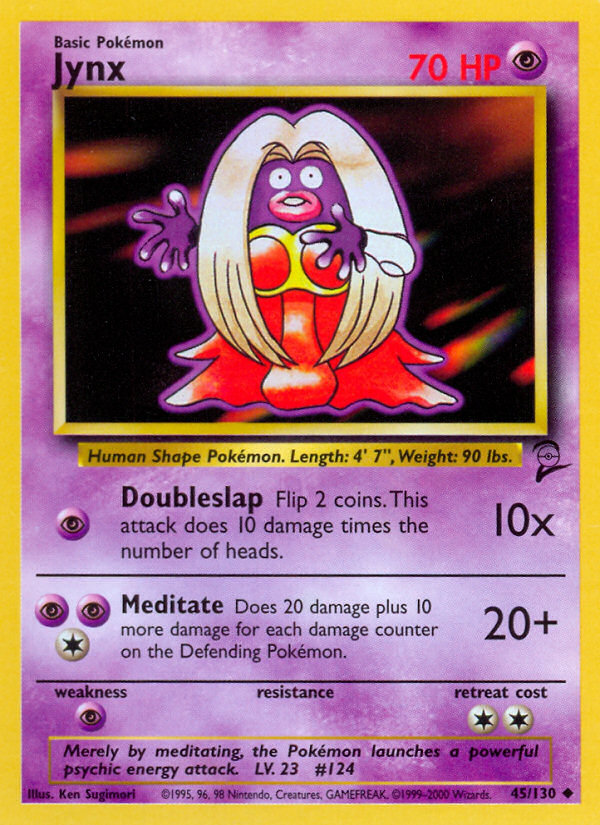 Jynx (45/130) [Base Set 2] | Game Master's Emporium (The New GME)