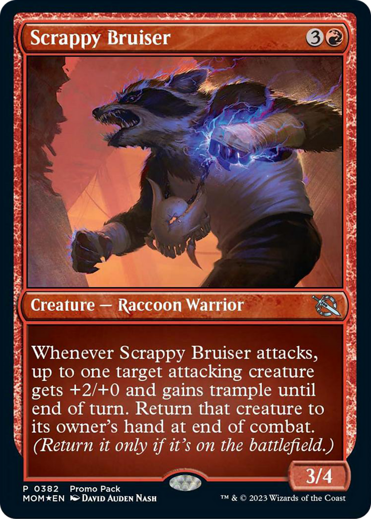 Scrappy Bruiser (Promo Pack) [March of the Machine Promos] | Game Master's Emporium (The New GME)