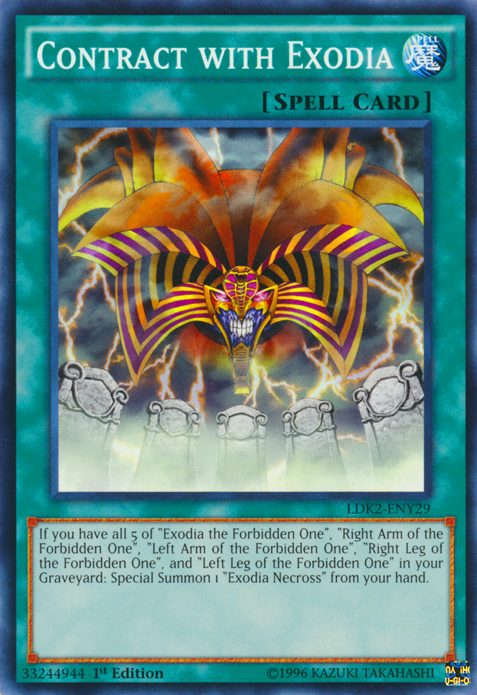Contract with Exodia [LDK2-ENY29] Common | Game Master's Emporium (The New GME)