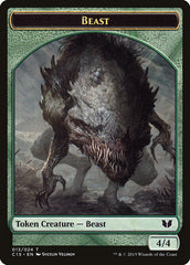 Beast // Snake (017) Double-Sided Token [Commander 2015 Tokens] | Game Master's Emporium (The New GME)