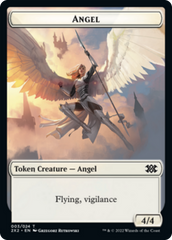 Elemental // Angel Double-Sided Token [Double Masters 2022 Tokens] | Game Master's Emporium (The New GME)