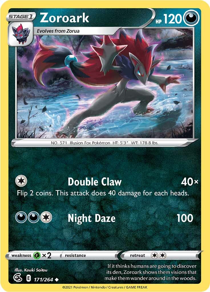 Zoroark (171/264) [Sword & Shield: Fusion Strike] | Game Master's Emporium (The New GME)