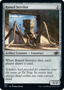 Runed Servitor [Jumpstart 2022] | Game Master's Emporium (The New GME)