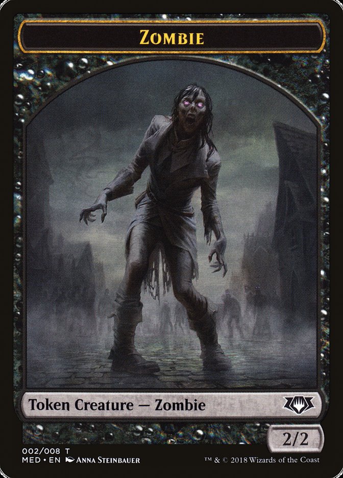 Zombie Token [Mythic Edition Tokens] | Game Master's Emporium (The New GME)