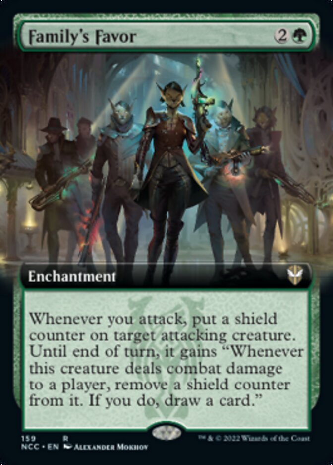Family's Favor (Extended Art) [Streets of New Capenna Commander] | Game Master's Emporium (The New GME)
