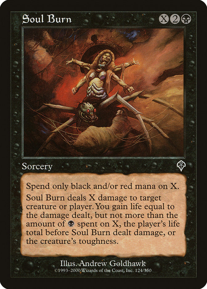 Soul Burn [Invasion] | Game Master's Emporium (The New GME)