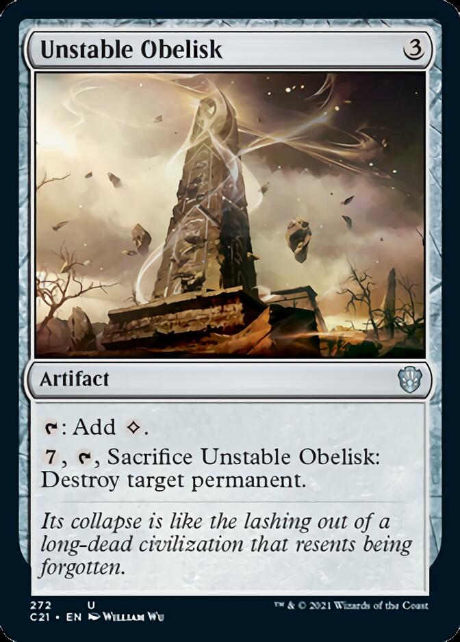 Unstable Obelisk [Commander 2021] | Game Master's Emporium (The New GME)