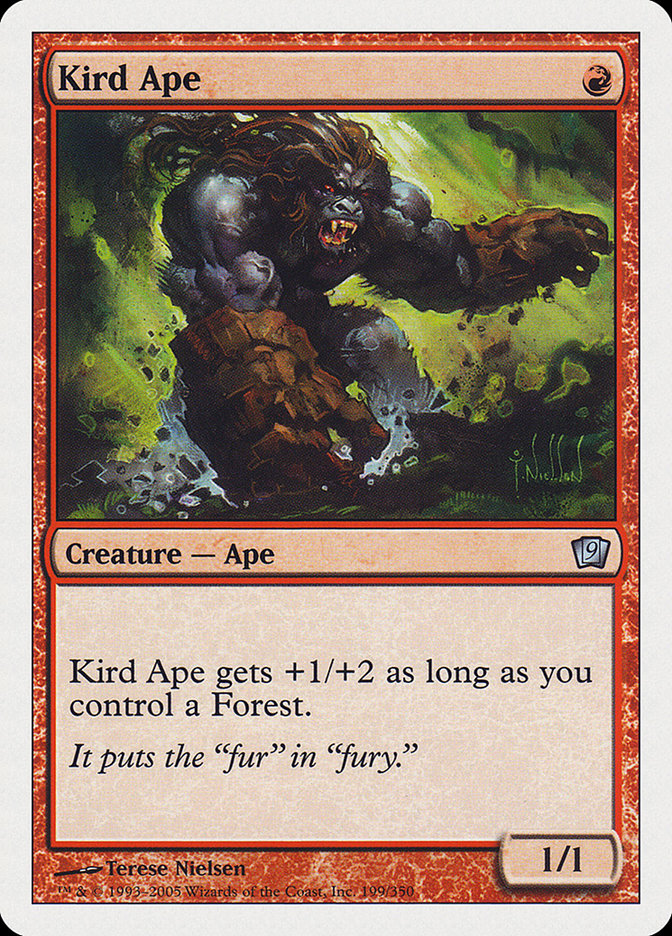 Kird Ape (9th Edition) [Oversize Cards] | Game Master's Emporium (The New GME)