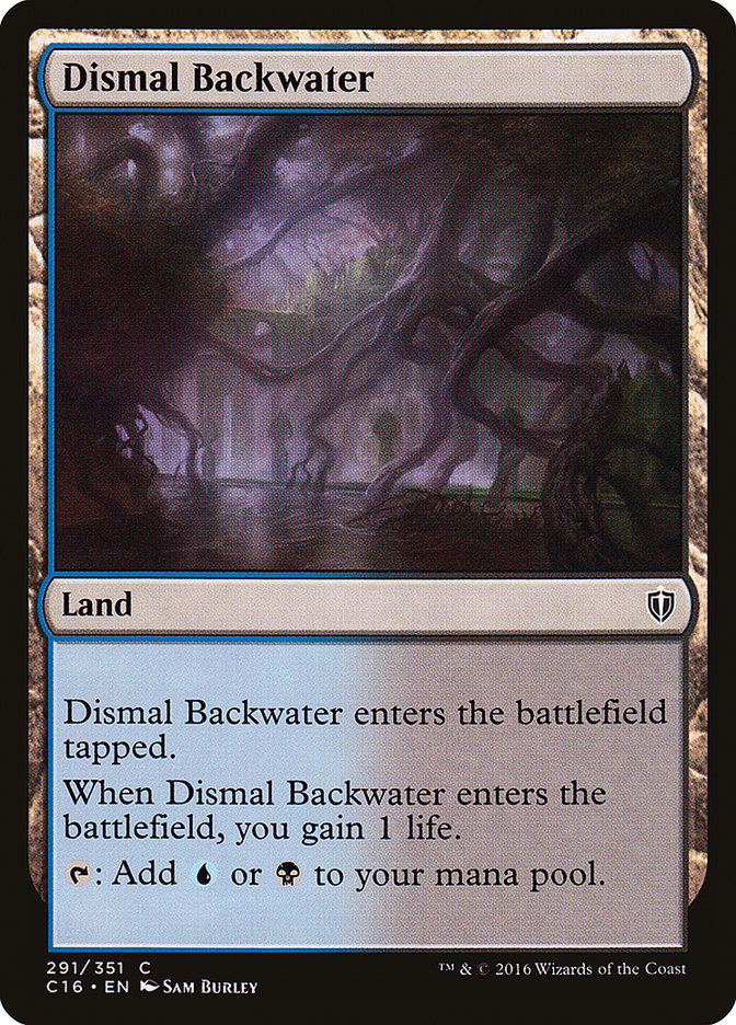 Dismal Backwater [Commander 2016] | Game Master's Emporium (The New GME)